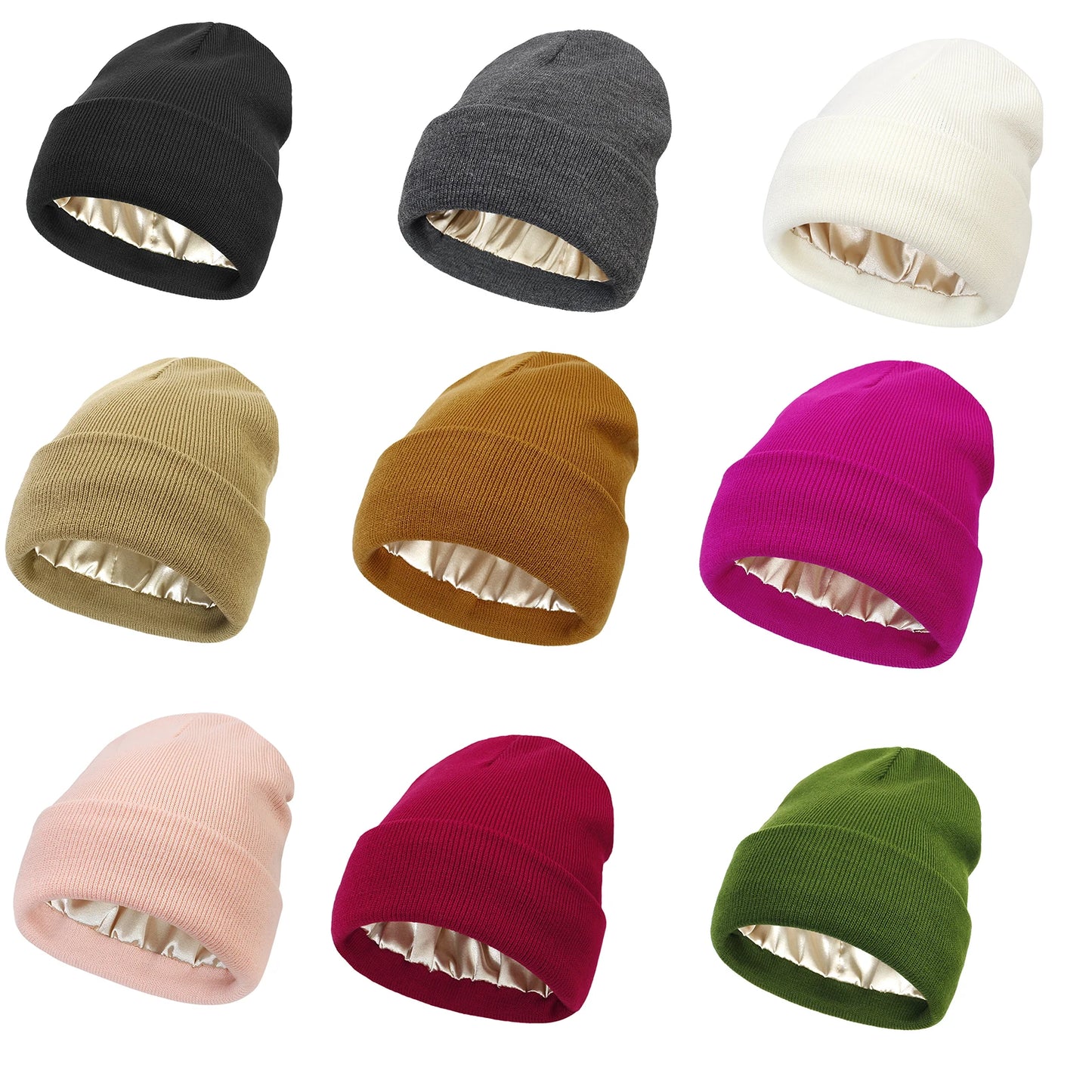 Satin Lined Anti Static Women Winter Hat